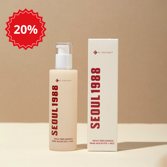 Esencia K-SECRET SEOUL 1988 Essence : Snail Mucin 97% + Rice 100ml